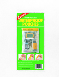 Coghlans 9710 Waterproof Pouch Set - 3Pc Waterproof Storage Device - 9710