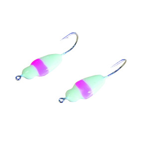 Custom Jigs D8-CS-GB15B Demon Jig - Sz8 GB/Pink 2Pk - D8-CS-GB15B Custom Jigs D8-CS-GB15B Demon Jig - Sz8 GB/Pink 2Pk - D8-CS-GB15B