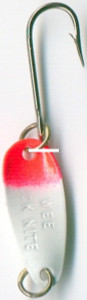 Dick Nite 015 Spoon, 1 1/16", Sz 8 - Hook, Pearl RedHead - 15 Dick Nite 015 Spoon, 1 1/16", Sz 8 - Hook, Pearl RedHead - 15