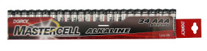 Dorcy 41-1636 24 Pack AAA - Mastercell Alkaline Batteries in PDQ - 41-1636