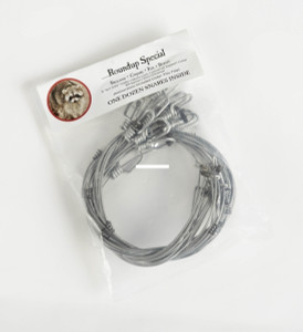 Duke AC31 #1 Snare Shop Snare (12 - Per Pk) for Beaver & Raccoon, 5 FT - AC31 Duke AC31 #1 Snare Shop Snare (12 - Per Pk) for Beaver & Raccoon, 5 FT - AC31