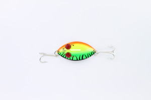 Eppinger 86-58 Red Eye Wiggler - Spoon, 2 1/4", 1/2 oz, Hot Mackerel - 86-58 Eppinger 86-58 Red Eye Wiggler - Spoon, 2 1/4", 1/2 oz, Hot Mackerel - 86-58