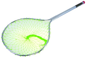 Frabill 2318 Sportsman Landing Net - 14x15" Teardrop 18" Handle Silver - 2318 Frabill 2318 Sportsman Landing Net - 14x15" Teardrop 18" Handle Silver - 2318
