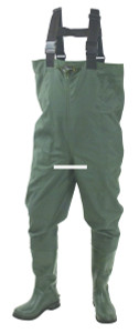 Frogg Toggs 2715243-10 Cascades - 2-ply Poly/Rubber Bootfoot Chest - 2715243-10