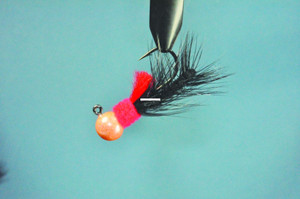 Hawken ANM18003 Aerojig Nightmare - Jig, 1/8 oz, #1 Hook, Peach/Red & - ANM18003 Hawken ANM18003 Aerojig Nightmare - Jig, 1/8 oz, #1 Hook, Peach/Red & - ANM18003