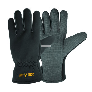 Hot Shot 00-500C-M Mens 2.0mm Full - Finger Neoprene Fishing Glove - 00-500C-M Hot Shot 00-500C-M Mens 2.0mm Full - Finger Neoprene Fishing Glove - 00-500C-M