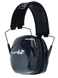 Howard Leight R-01525 L2F Ear Muff - NRR 27 Folding Muff Gray/Blk band - R-01525