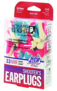 Howard Leight R-01891 Super Leight - USA Pk Red/Wht/Blu 10 Pr Foam Plugs - R-01891