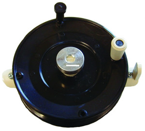 HT R-10B Econo Ice Reel Black W/Drag - R-10B HT R-10B Econo Ice Reel Black W/Drag - R-10B