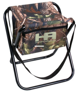 Hunters Advantage DS-1006 Folding - Camo Stool with Storage Pocket 19mm - DS-1006