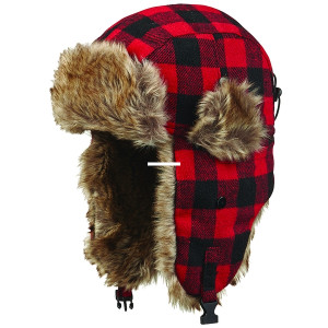Jacob Ash 45-777 Mens 100% - Woolblend Trapper Hat Fleece Lining - 45-777 Jacob Ash 45-777 Mens 100% - Woolblend Trapper Hat Fleece Lining - 45-777