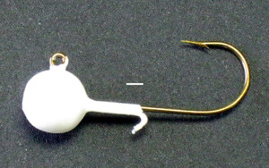 Kalin TJ10WH-132 Triple Threat - Crappie Jighead, 1/32 oz, White - TJ10WH-132 Kalin TJ10WH-132 Triple Threat - Crappie Jighead, 1/32 oz, White - TJ10WH-132