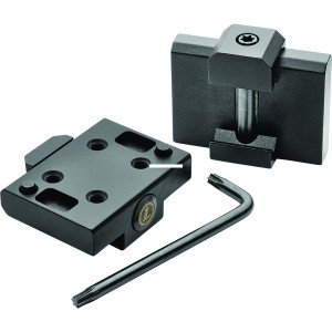 Leupold 120056 DeltaPoint Pro Cross - Slot Mount, Aluminum, Matte Black - 120056