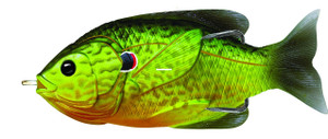 LiveTarget SFH90T552 Sunfish Hollow - Body Topwater Lure, 3 1/2", 4/0 - SFH90T552