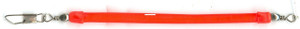 Macks Lure 88112 Trolling Snubber - 3/16" Red 4" 2Pk - 88112