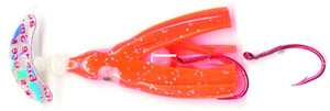 Macks Lure 60008 Cha Cha Kokanee - Squidder Rig, (2) #4 Hooks, 48" - 60008 Macks Lure 60008 Cha Cha Kokanee - Squidder Rig, (2) #4 Hooks, 48" - 60008