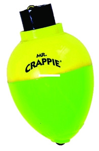 Mr Crappie RP4P-3YG Rattlin Pear - Floats 1.25" Yellow/Green 3Pk - RP4P-3YG Mr Crappie RP4P-3YG Rattlin Pear - Floats 1.25" Yellow/Green 3Pk - RP4P-3YG