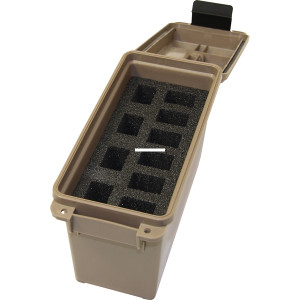 MTM TMCHG Tactical Magazine Can - Holds 10 Double Stack Handgun Mags - TMCHG MTM TMCHG Tactical Magazine Can - Holds 10 Double Stack Handgun Mags - TMCHG