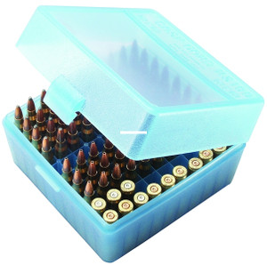 MTM RS-100-24 Case-Gard Flip-Top - 100-Round Rifle Ammo Box - RS-100-24