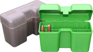 MTM RF-22-LM-10 Case-Gard Flip-Top - 22-Round Rifle Ammo Box Ultra Mags - RF-22-LM-10