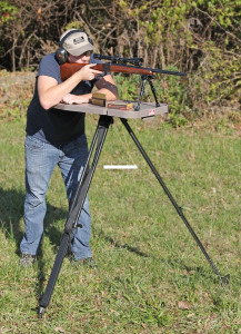 MTM HLST High-Low Shooting Table - Adjustable Legs, 18" to 33" Height - HLST