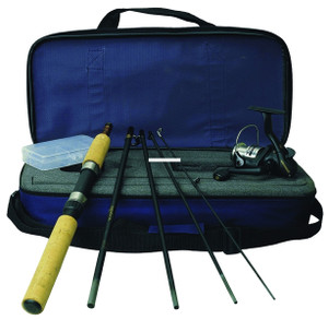 Okuma VS-605-20 Voyager Spinning - Travel Kit, 6' ML 5-Pc Spinning Rod - VS-605-20 Okuma VS-605-20 Voyager Spinning - Travel Kit, 6' ML 5-Pc Spinning Rod - VS-605-20