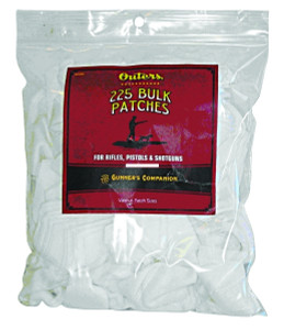 Outers 42384 Cotton Bulk Cleaning - Patches, .23-.28 CAL- 250 CT - 42384 Outers 42384 Cotton Bulk Cleaning - Patches, .23-.28 CAL- 250 CT - 42384