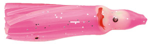 P-Line SQ15-276 Sunrise Squid Skirt - 1 1/2", Pearl Pink Stripe Glow - SQ15-276