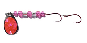 Radical Glow 34507 Rob's Diamond - Spinner, 2 Size 4 Hooks, Hot Pink UV - 34507 Radical Glow 34507 Rob's Diamond - Spinner, 2 Size 4 Hooks, Hot Pink UV - 34507