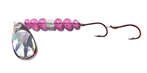 Radical Glow 34505 Rob's Diamond - Spinner, 2 Size 4 Hooks, Pink UV - 34505 Radical Glow 34505 Rob's Diamond - Spinner, 2 Size 4 Hooks, Pink UV - 34505