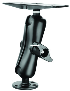 R-A-M RAM-D-111U Mount w/ 11" X 3" - Plate & 3-3/4" Base - RAM-D-111U R-A-M RAM-D-111U Mount w/ 11" X 3" - Plate & 3-3/4" Base - RAM-D-111U