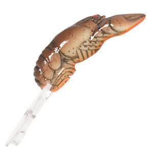 Rebel D7675 Deep Wee Crawfish Lure - 2 3/8", 3/8 oz, Ditch (Brown) - D7675 Rebel D7675 Deep Wee Crawfish Lure - 2 3/8", 3/8 oz, Ditch (Brown) - D7675