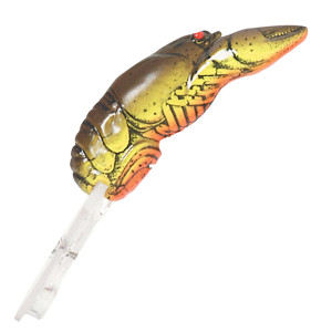 Rebel D7767 Deep Teeny Wee Crawfish - Lure, 1 1/2", 1/9 oz - D7767 Rebel D7767 Deep Teeny Wee Crawfish - Lure, 1 1/2", 1/9 oz - D7767