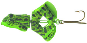 Rebel T460 Buzz'N Frog Topwater - Bait, 2 1/2", 1/2 oz, Green - T460 Rebel T460 Buzz'N Frog Topwater - Bait, 2 1/2", 1/2 oz, Green - T460