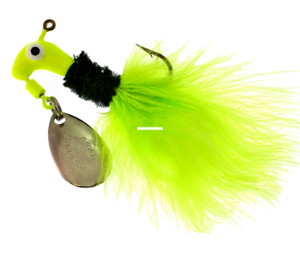 Road Runner B2-1002-030 Marabou Jig - w/Spinner, 1/16 oz - B2-1002-030 Road Runner B2-1002-030 Marabou Jig - w/Spinner, 1/16 oz - B2-1002-030