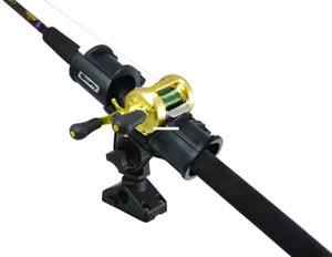 Scotty 0400-BK Orca Rod Holder, w/ - 0241 Side / Deck Mount - 0400-BK Scotty 0400-BK Orca Rod Holder, w/ - 0241 Side / Deck Mount - 0400-BK