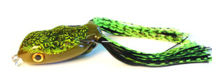 Scum Frog PRO-2225 Pro Series - Rattle Topwater Frog, 2 1/2", 1/2 - PRO-2225