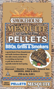 Smokehouse 9775-020-0000 BBQ, Grill - & Smoker Pellets 3.54 Liter-Mesquite - 9775-020-0000