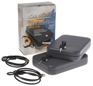 SnapSafe 75201 SNAPSAFE Lock Box Lg - Keyed Alike (2) - 75201 SnapSafe 75201 SNAPSAFE Lock Box Lg - Keyed Alike (2) - 75201