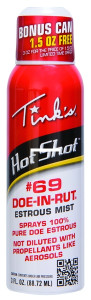 Tinks W5310 Hot Shot #69 Doe-in-Rut - Mist 3oz Can - W5310