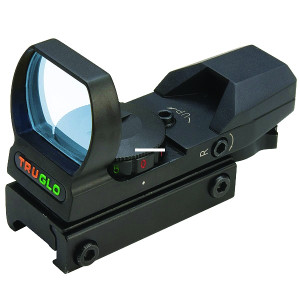 TruGlo TG8360B Dual Color - Multi-Retical Reflex Sight, 1x, 74 - TG8360B