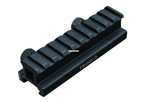 TruGlo TG8980B Picatinny-Style - Riser Mount, 3/4" H, 4" L, 1-Piece - TG8980B