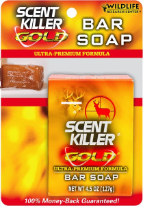 Wildlife 1243 Scent Killer Gold Bar - Soap Carded - 1243 Wildlife 1243 Scent Killer Gold Bar - Soap Carded - 1243