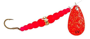 Wordens 775U GRED Silver Magic - Kokanee and Trout Spinner, Glitter - 775U GRED Wordens 775U GRED Silver Magic - Kokanee and Trout Spinner, Glitter - 775U GRED