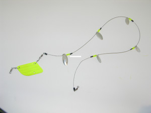 Wordens 241-CHR UV Lake Troll - Attractor, 28 1/2", 3/8oz Small - 241-CHR