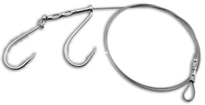 Zak Z-HL1147-6/7 Halibut Leader - 200# Wire, 6/0 - 7/0 Hooks - Z-HL1147-6/7