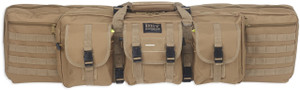 Bulldog BDT60-43T 43" Double - Tactical Rifle Case, Tan - BDT60-43T Bulldog BDT60-43T 43" Double - Tactical Rifle Case, Tan - BDT60-43T