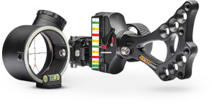 Apex Gear AG2302GB Covert Bow SIght - 2Dot Pwr-Dot Blk Psh - AG2302GB Apex Gear AG2302GB Covert Bow SIght - 2Dot Pwr-Dot Blk Psh - AG2302GB