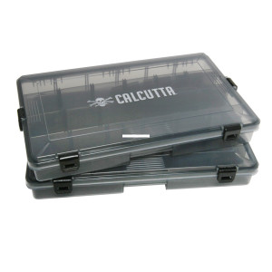 Calcutta CSLTT-3700 Squall 3700 - waterproof 4 latch tackle trays (2 - CSLTT-3700 Calcutta CSLTT-3700 Squall 3700 - waterproof 4 latch tackle trays (2 - CSLTT-3700