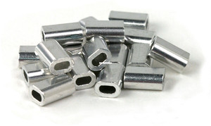 Billfisher 2.0AL-25 Aluminum Single - Sleeves 250-300Lb 25Pk - 2.0AL-25 Billfisher 2.0AL-25 Aluminum Single - Sleeves 250-300Lb 25Pk - 2.0AL-25